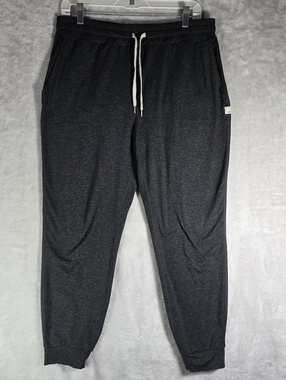 Vuori Performance Jogger Heather Gray Womens Size L Large VW303 Dream Knit 26”